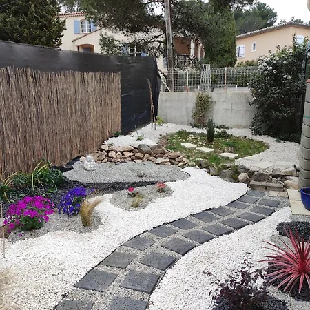 Le Jardin Des Rocailles - 4 Climatisee Avec Piscine A Deux Pas D'avignon Villa Villeneuve-les-Avignon